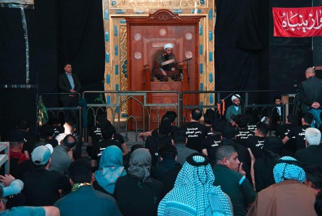 مجلس عزاء السيدة زينب الكبرى داخل حرم الشريفة بنت الحسن المجتبى (ع)