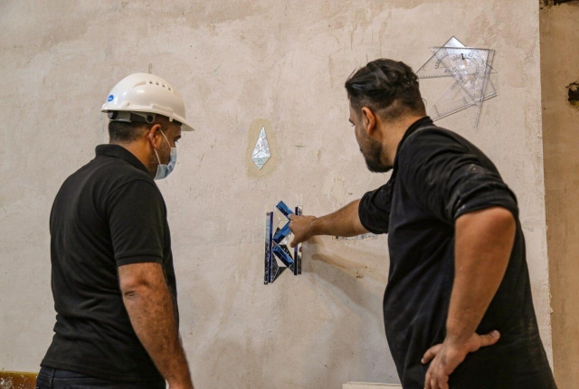 استمرار الحركة العمرانية داخل مرقد العلوية الشريفة بنت الحسن المجتبى