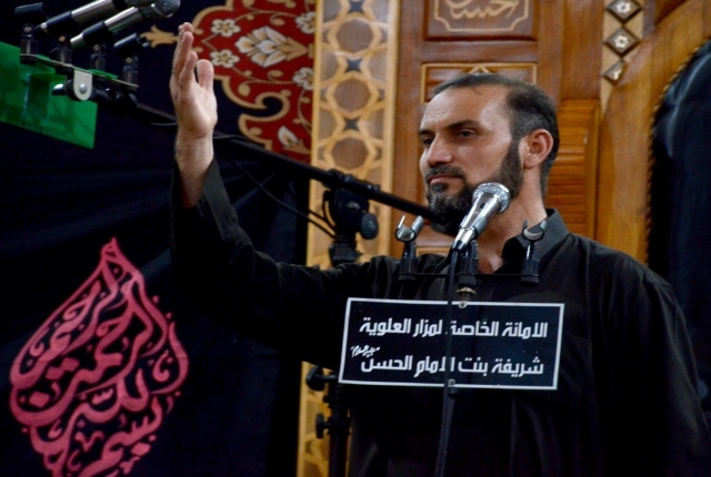 أمانة مزار الشريفة بنت الحسن المجتبى تحيى وفاة الرسول الاعظم داخل اروقة المرقد الشريف