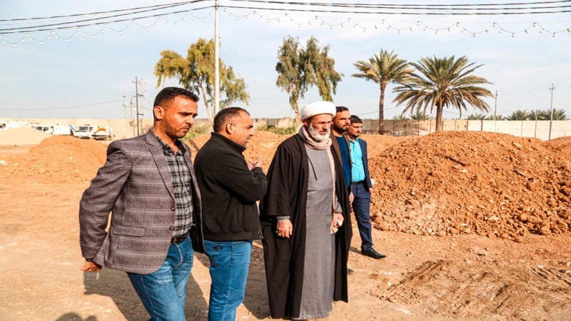 جولة تفقدية لمواقع العمل
