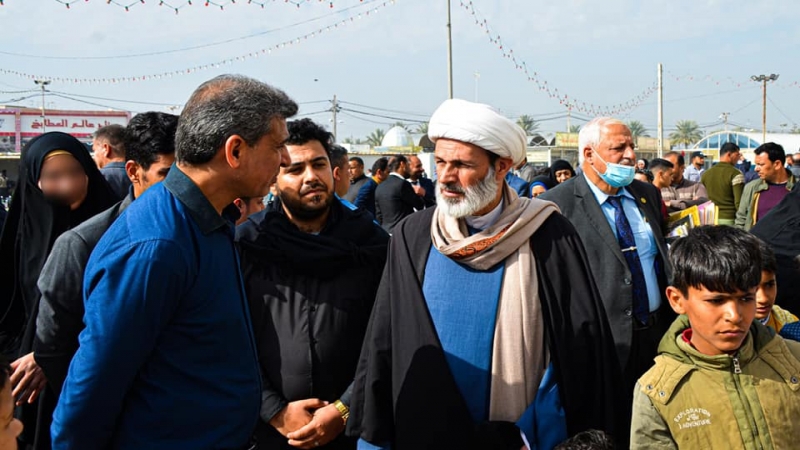 معرضًا فوتوغرافيًا لمؤسسة الشهداء في رحاب مرقد شهيدة ركب السبايا