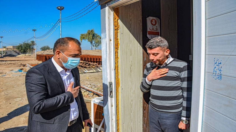 الجولة التفقدية للسيد الأمين الخاص ونائبه الاستاذ علاء السيلاوي