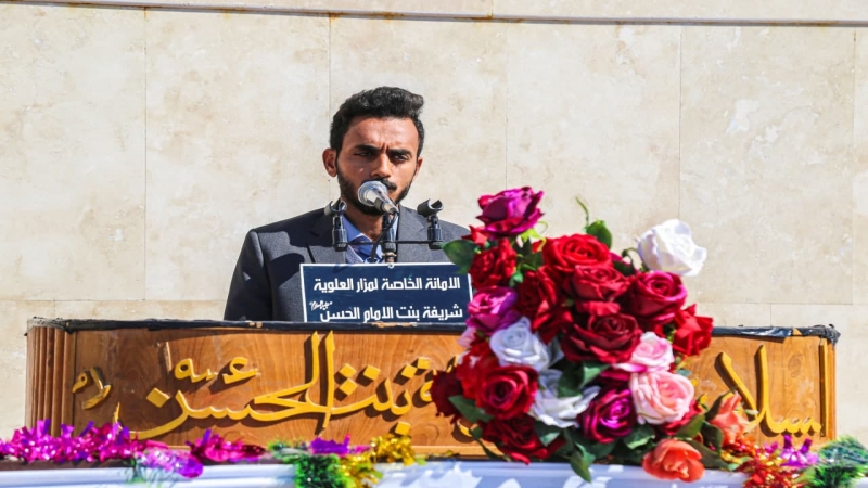 أحيت الامانة الخاصة لمرقد طبيبة المعلولين ذكرى مولد امير المؤمنين ويعسوب الدين الامام علي ابن ابي طالب (ع)