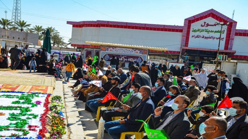 أحيت الامانة الخاصة لمرقد طبيبة المعلولين ذكرى مولد امير المؤمنين ويعسوب الدين الامام علي ابن ابي طالب (ع)