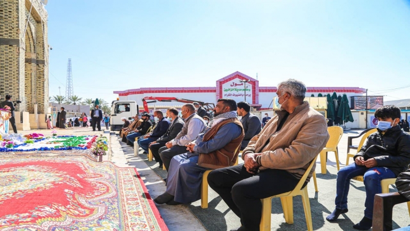 أحيت الامانة الخاصة لمرقد طبيبة المعلولين ذكرى مولد امير المؤمنين ويعسوب الدين الامام علي ابن ابي طالب (ع)