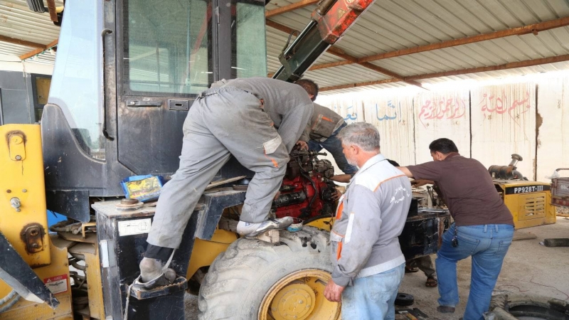 مهارات مُتَمَيِّزَة وامكانيات كَبِيرَة تَتَمَيَّزُ بِهَا وَحْدَة صيانة الاليات فِي الْمَرْقَدِ الْمُطَهِّر