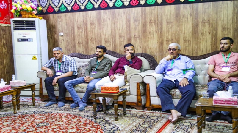 وفدٌ مؤسسة المعرفة من قضاء خانقين في محافظة ديالى