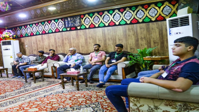 وفدٌ مؤسسة المعرفة من قضاء خانقين في محافظة ديالى