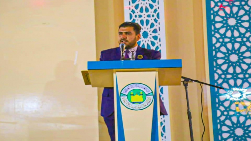 الْأَمَانَة الْخَاصَّة للمرقد الشَّرِيف تَكَرَّم قُرَّاء الختمات الْقُرْآنِيَّة الرَّمَضَانِيَّة