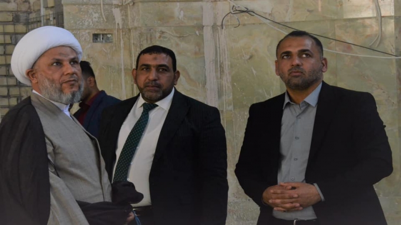 نائب الأمين العام للمزارات الشريفة في ضيافة سيدة الشفاء