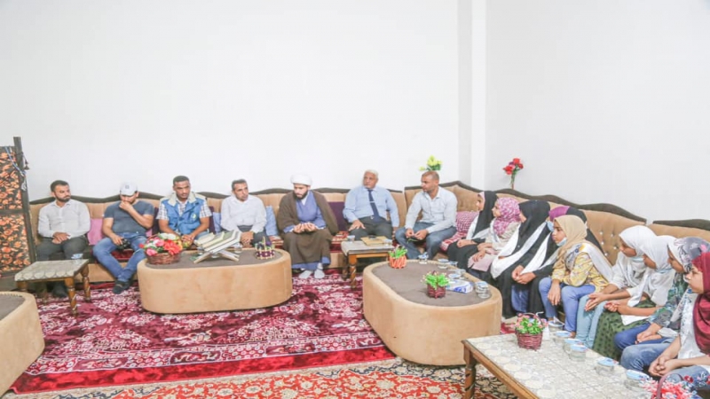 أَيْتَام فِي ضِيَافَةِ يَتِيمَة الْمُجْتَبَى مِنْ آلِ مُحَمَّدٍ