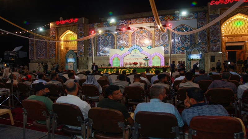 وسطَ حضورٍ مُهيب .. مزار العلوية شريفة بنت الإمام الحَسن (عليه السَّلام) تشهدُ افتتاحَ شباك الشفاء