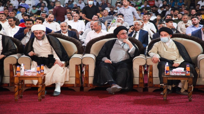 وسطَ حضورٍ مُهيب .. مزار العلوية شريفة بنت الإمام الحَسن (عليه السَّلام) تشهدُ افتتاحَ شباك الشفاء