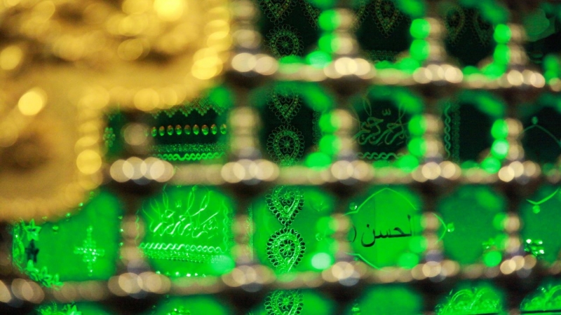 وسطَ حضورٍ مُهيب .. مزار العلوية شريفة بنت الإمام الحَسن (عليه السَّلام) تشهدُ افتتاحَ شباك الشفاء