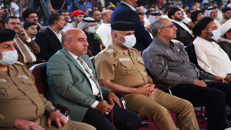 وسطَ حضورٍ مُهيب .. مزار العلوية شريفة بنت الإمام الحَسن (عليه السَّلام) تشهدُ افتتاحَ شباك الشفاء