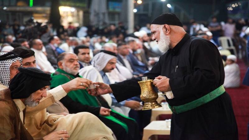 وسطَ حضورٍ مُهيب .. مزار العلوية شريفة بنت الإمام الحَسن (عليه السَّلام) تشهدُ افتتاحَ شباك الشفاء