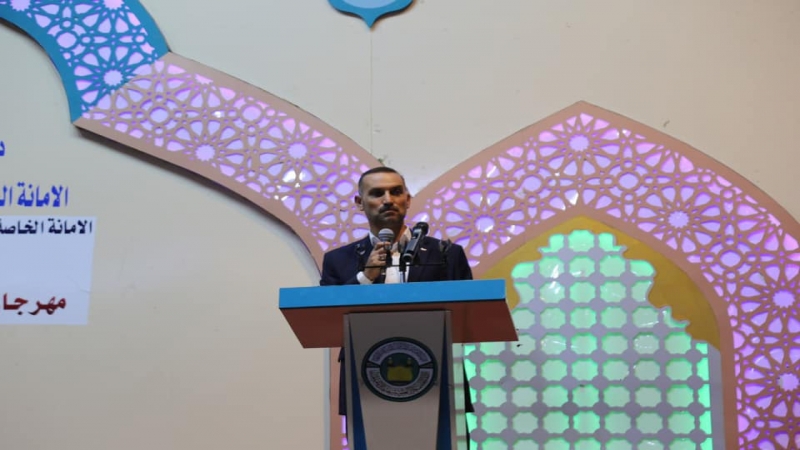 الأمانةُ الخاصّة للمرقد المطهر تُحيي ذكرىٰ عيد الغدير الأغر بإقامةِ احتفاليةٍ كبرىٰ وبحضورٍ جماهيريٍّ واسعٍ