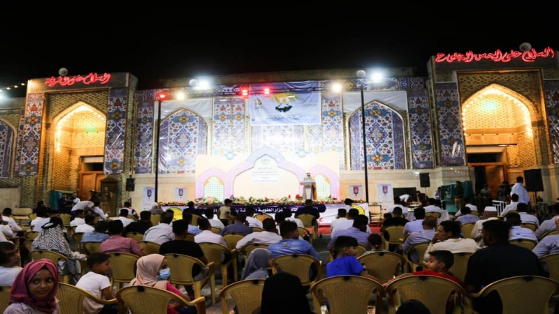 الأمانةُ الخاصّة للمرقد المطهر تُحيي ذكرىٰ عيد الغدير الأغر بإقامةِ احتفاليةٍ كبرىٰ وبحضورٍ جماهيريٍّ واسعٍ