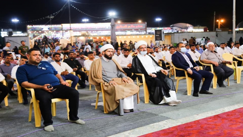 الأمانةُ الخاصّة للمرقد المطهر تُحيي ذكرىٰ عيد الغدير الأغر بإقامةِ احتفاليةٍ كبرىٰ وبحضورٍ جماهيريٍّ واسعٍ