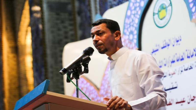 الأمانةُ الخاصّة للمرقد المطهر تُحيي ذكرىٰ عيد الغدير الأغر بإقامةِ احتفاليةٍ كبرىٰ وبحضورٍ جماهيريٍّ واسعٍ
