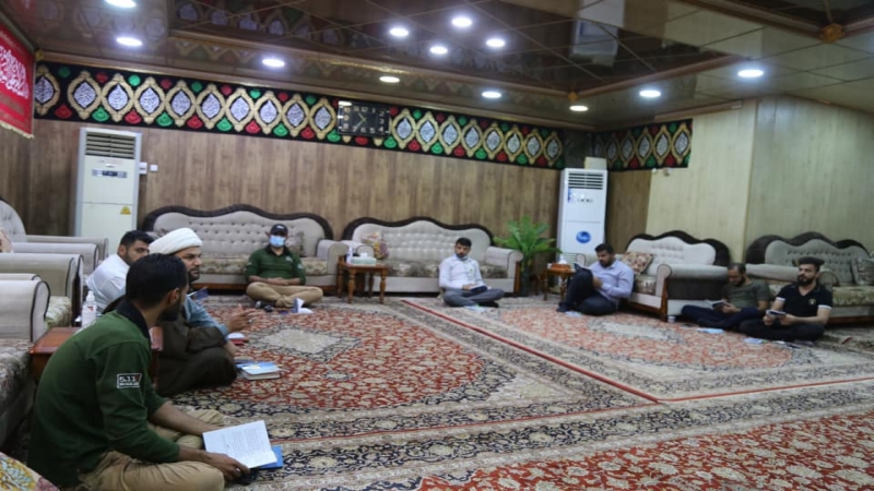 تتواصل دُرُوس الْفِقْه وَالْعَقَائِد فِي الدورةٌ العقائديةٌ والفِقْهِيَّةٌ الثانية التي تُقيمها الْأَمَانَة الخاصّة للمرقد الشَّرِيف