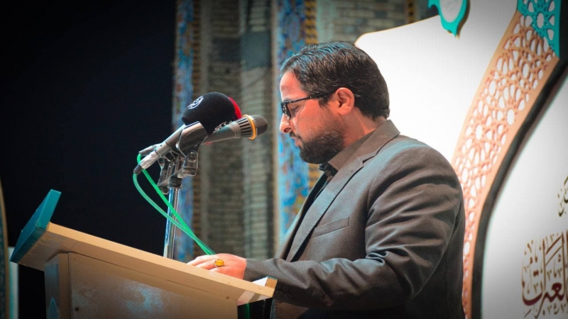 رفع راية الحزن والاسى على قبة شهيدة الركب الحسيني العلوية الشريفة بنت الحسن المجتبى (ع)