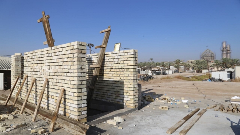 إنجاز ٌمتواصل وعملٌ دؤوب يشهده المرقد المطهر لشهيدة الركب الحسينيَّ