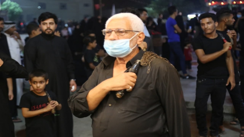 لليوم الرابع على التوالي تتواصل المواكب المعزية بالتوافد لمرقد شهيدة الركب الحسيني