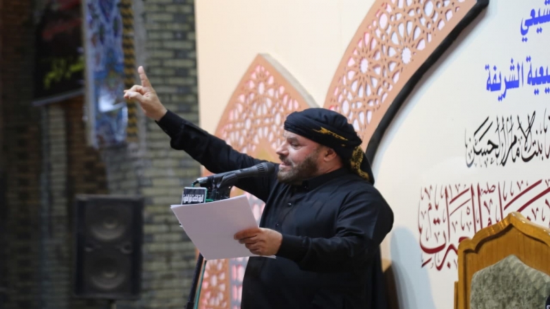 استمرار مجال العزاء في المرقد السيدة الشريفة بنت الامام الحسن المجتبى (ع)