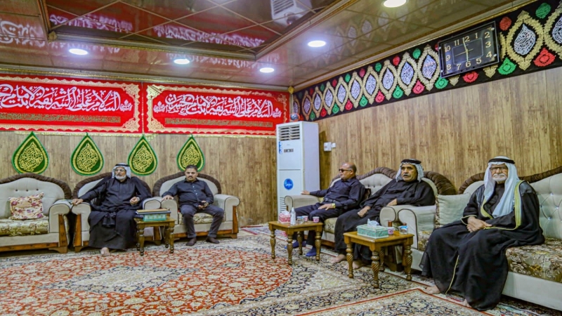 هَيْئَة مواكب بَابِل تَكرم ادارة المرقد الشريف تثميناً لجهودها المبذولة في خدمة المواكب الحسينية
