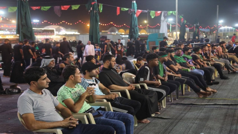 استمرار المجالس الحسينية في المرقد الشريف