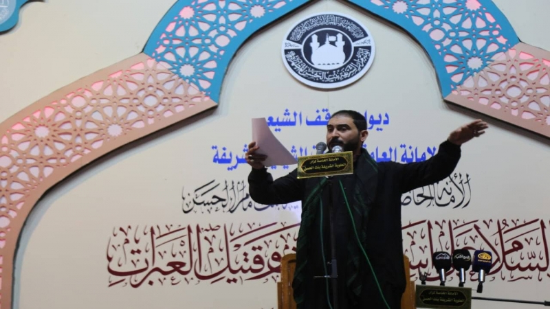 استمرار المجالس الحسينية في المرقد الشريف