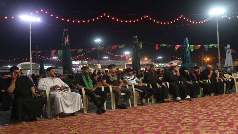استمرار المجالس الحسينية في المرقد الشريف