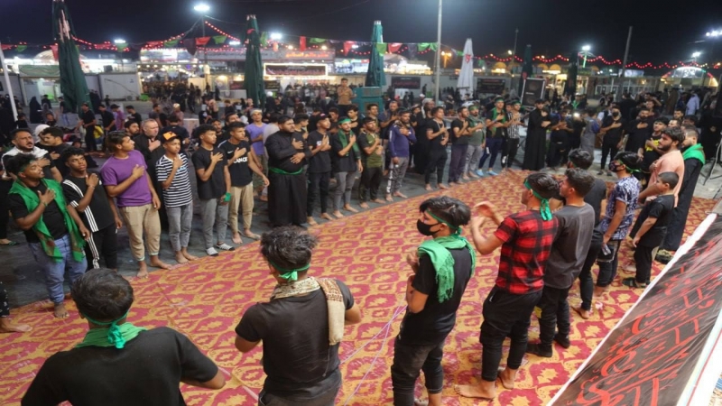 استمرار المجالس الحسينية في المرقد الشريف