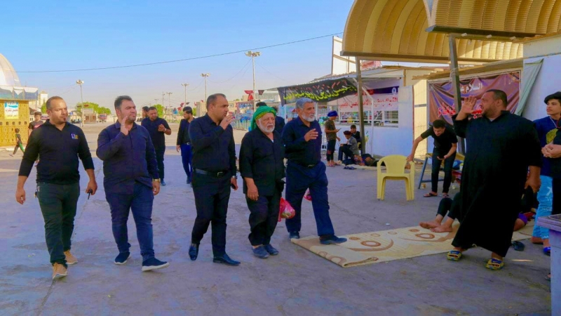 الامانة الخاصة تستنفر جهودها في خدمة زوار ابا الاحرار