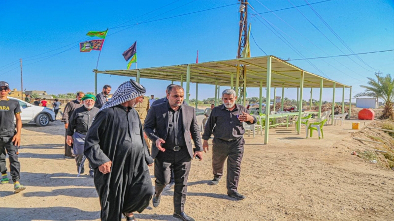 الامانة الخاصة تستنفر جهودها في خدمة زوار ابا الاحرار