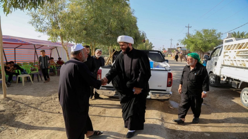 الامانة الخاصة تستنفر جهودها في خدمة زوار ابا الاحرار