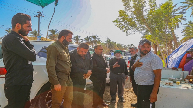 الامانة الخاصة تستنفر جهودها في خدمة زوار ابا الاحرار