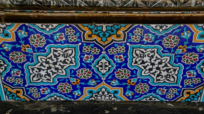 أَعْمَالٌ متواصلة وَإِنْجَاز بَاهِر يُشْهِدُه مَرْقَد سَيِّدِة الشِّفَاء