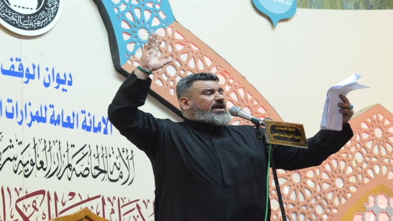 استمرار المجالس الحسينية في المرقد الشريف