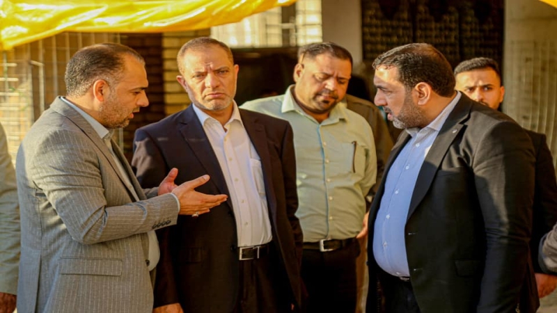 تشرف وفدُ من ديوان الوقف الشيعي