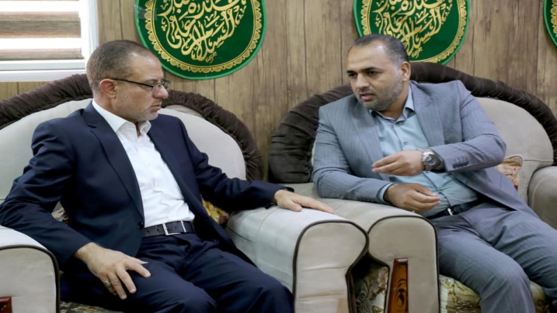 تشرف وفدُ من ديوان الوقف الشيعي