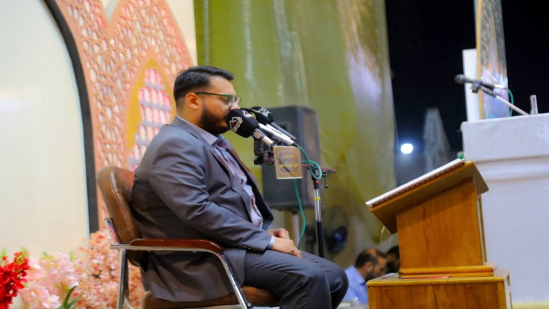 الأمانة الخاصة للمرقد الشريف تحتضن المحفل القرآني الخاص بتكريم قرآء المحطات القرآنية في زيارة الأربعين