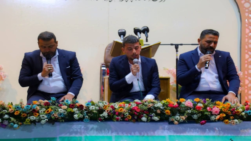 الأمانة الخاصة للمرقد الشريف تحتضن المحفل القرآني الخاص بتكريم قرآء المحطات القرآنية في زيارة الأربعين