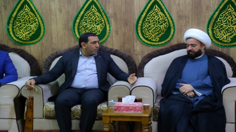 سماحة الشيخ عبد الرضا معاش في رحاب طبيبة المعلولين العلوية الشريفة بنت الامام الحسن المجتبى (ع)