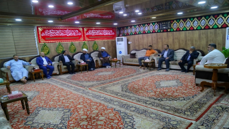 سماحة الشيخ عبد الرضا معاش في رحاب طبيبة المعلولين العلوية الشريفة بنت الامام الحسن المجتبى (ع)