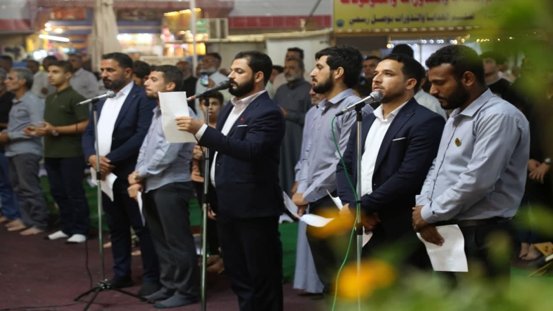 أماسي تحيا بتلاوة أيات الكتاب الحكيم في حرم سيدة الكرامات
