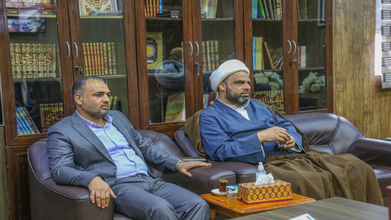 سفير مملكة البحرين في ضيافة سيدة الشفاء