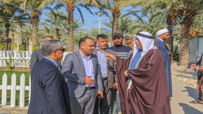 سفير مملكة البحرين في ضيافة سيدة الشفاء