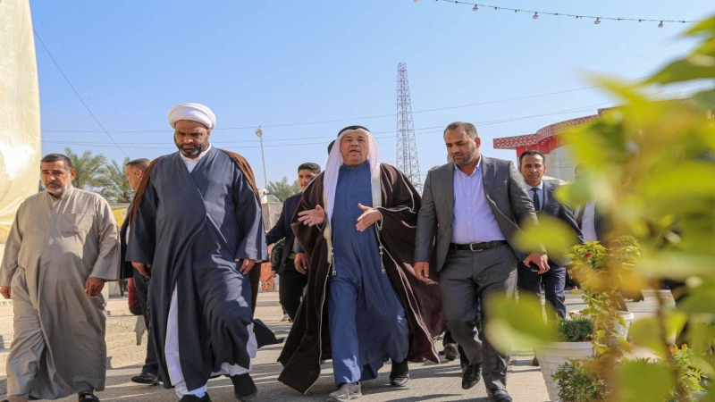 سفير مملكة البحرين في ضيافة سيدة الشفاء